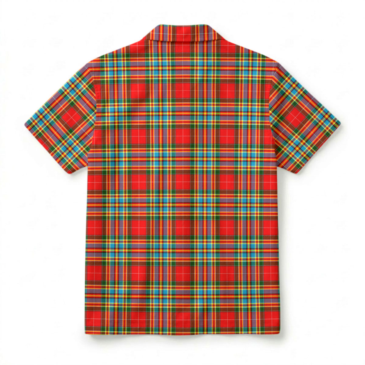 Chattan Tartan Crest Hawaiian Shirt