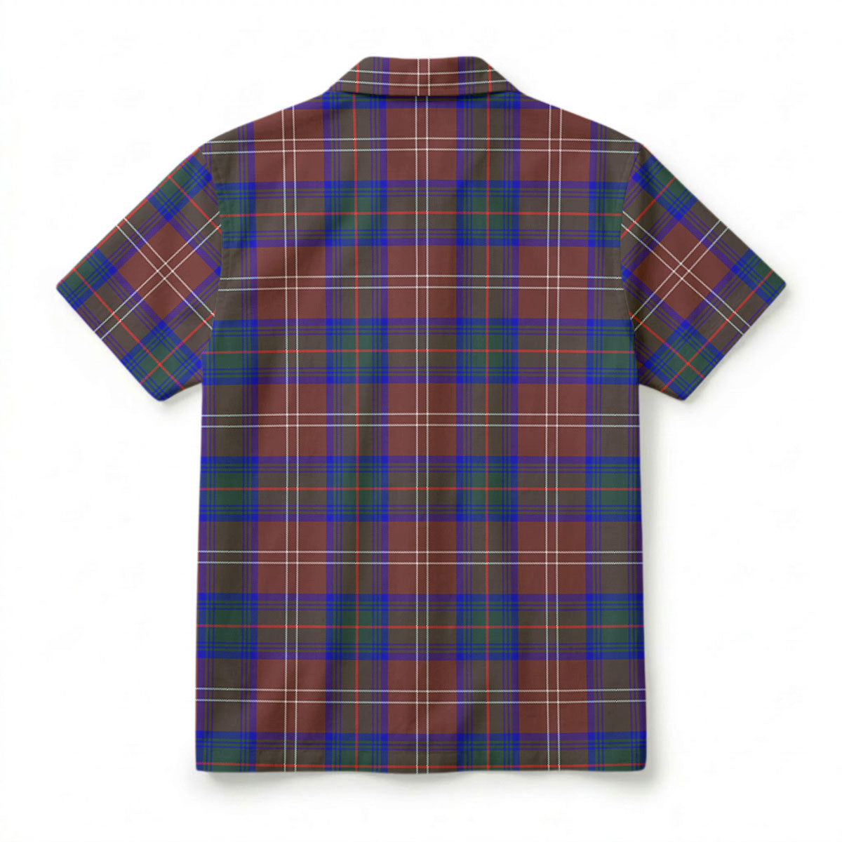 Chisholm Hunting Modern Tartan Crest Hawaiian Shirt