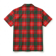 Chisholm Modern Tartan Crest Hawaiian Shirt
