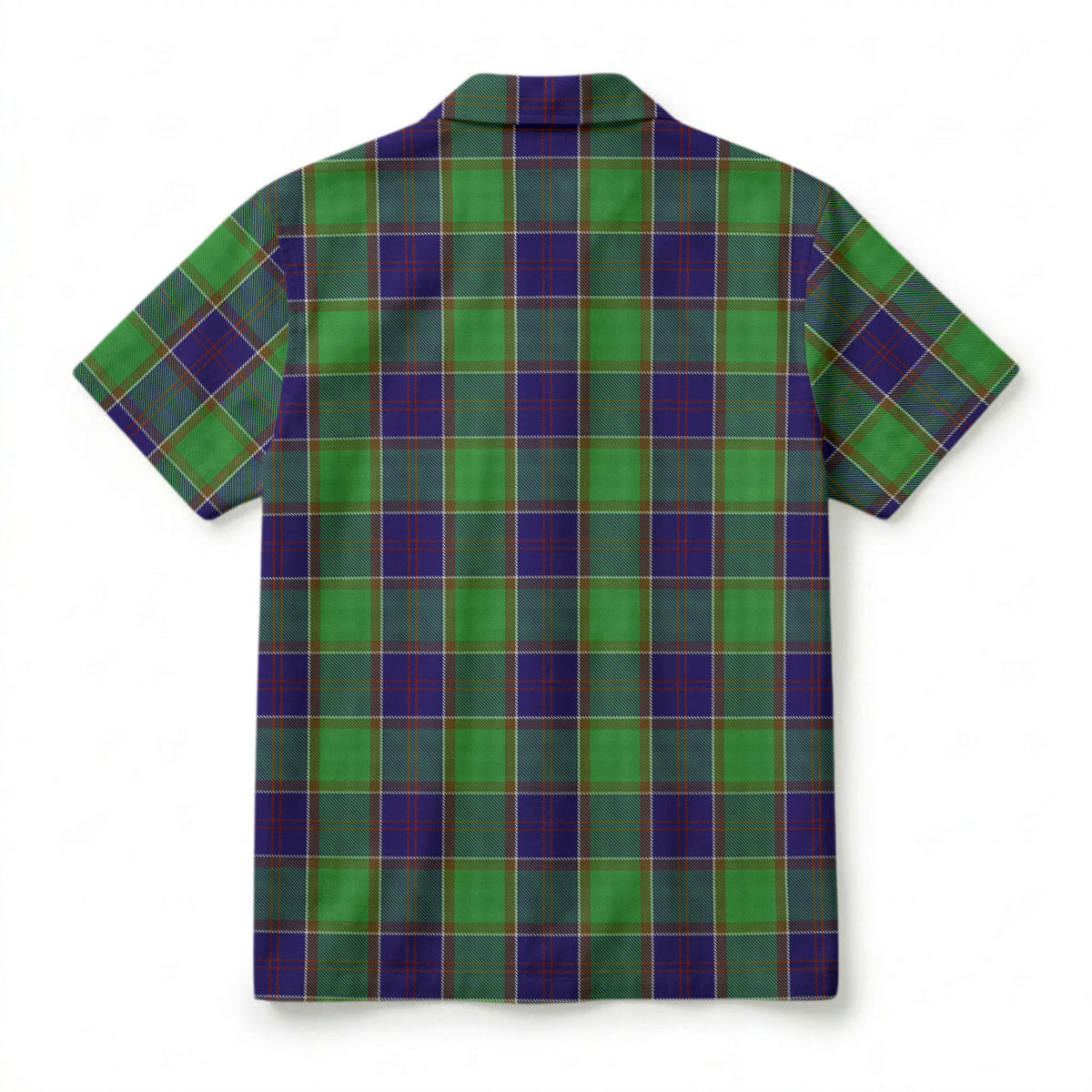 Colville Tartan Crest Hawaiian Shirt