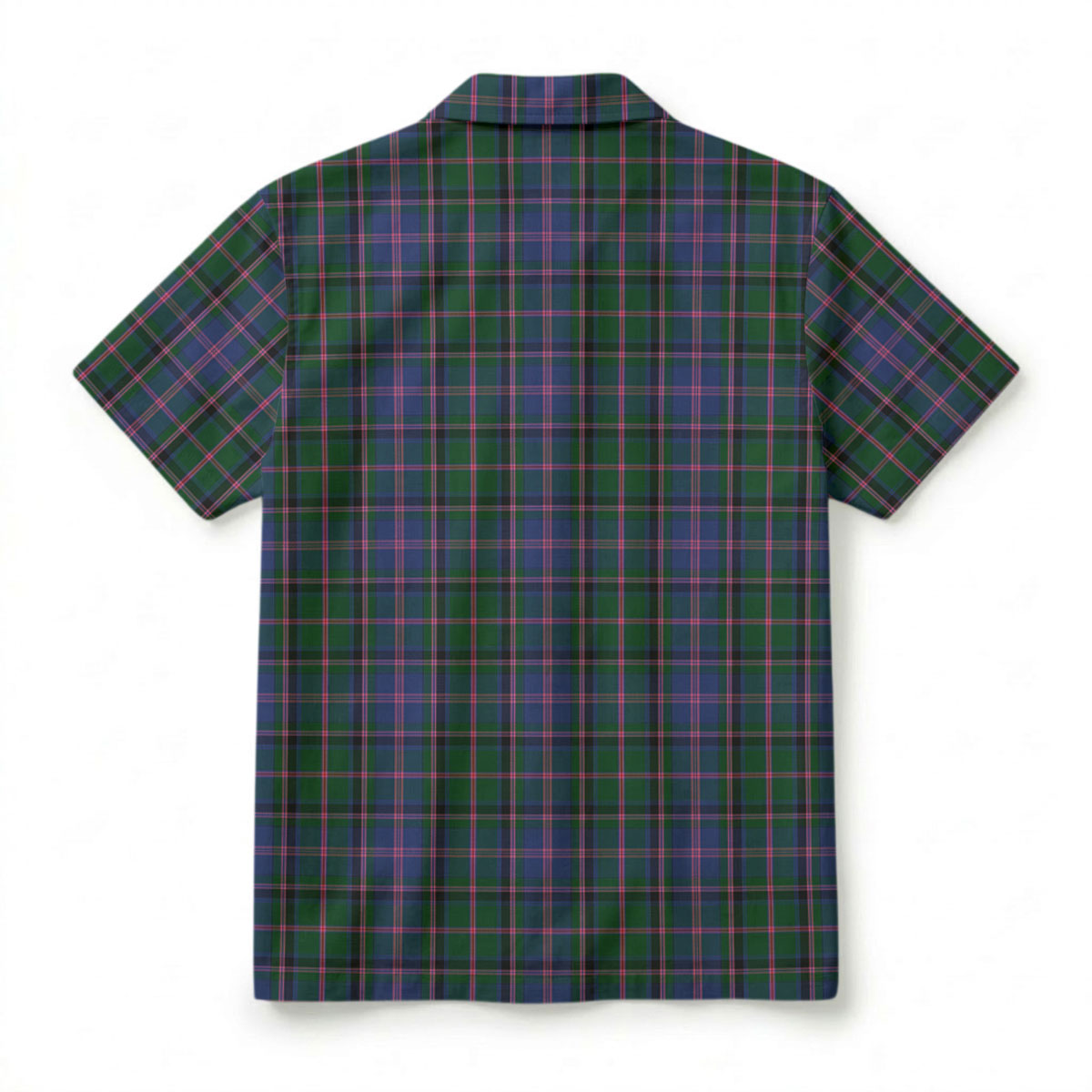 Cooper Tartan Crest Hawaiian Shirt
