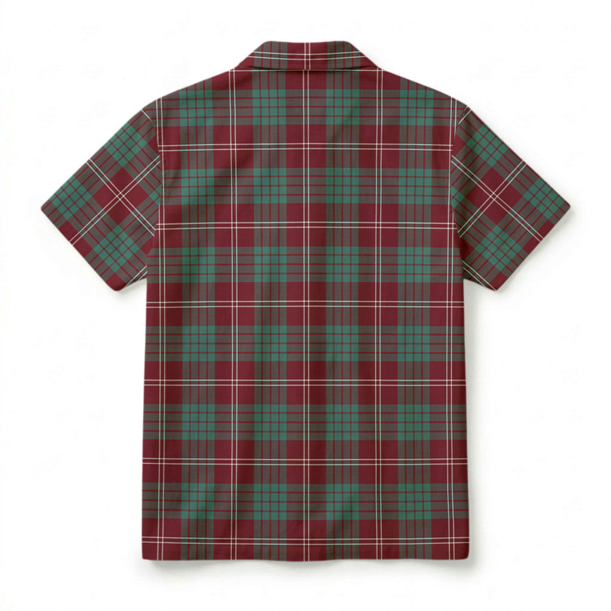 Crawford Modern Tartan Crest Hawaiian Shirt