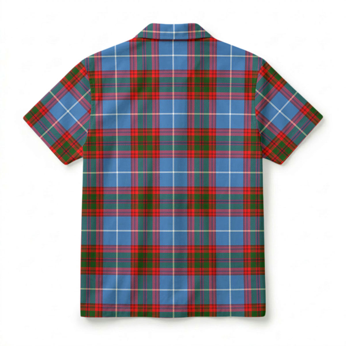 Crichton Tartan Crest Hawaiian Shirt
