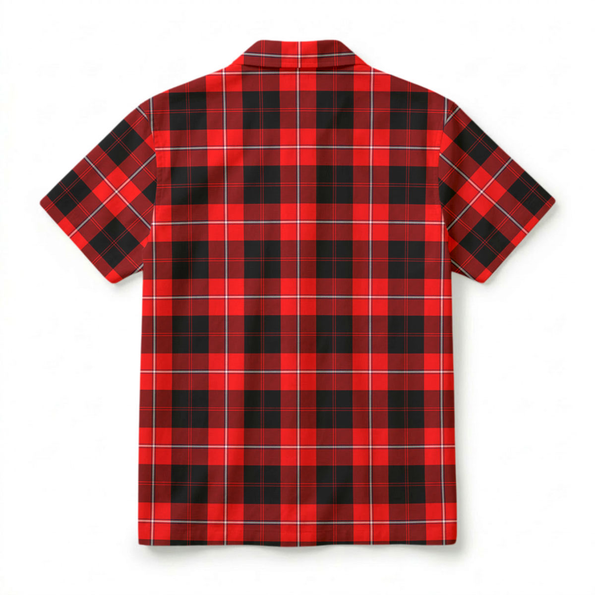 Cunningham Modern Tartan Crest Hawaiian Shirt