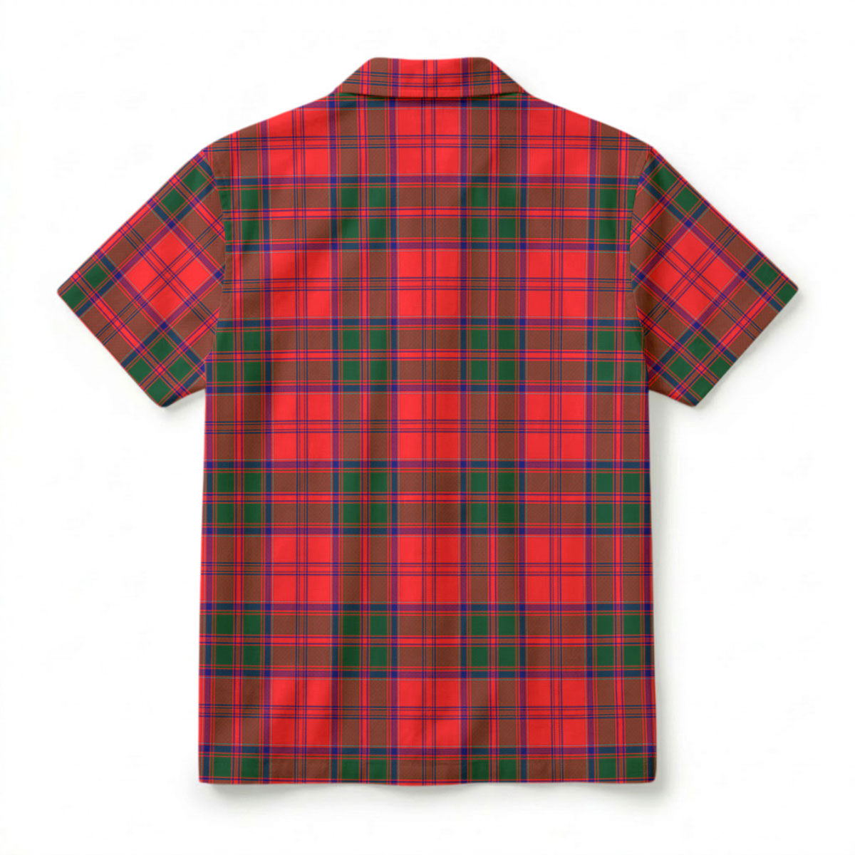Drummond Modern Tartan Crest Hawaiian Shirt