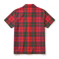 Drummond Modern Tartan Crest Hawaiian Shirt