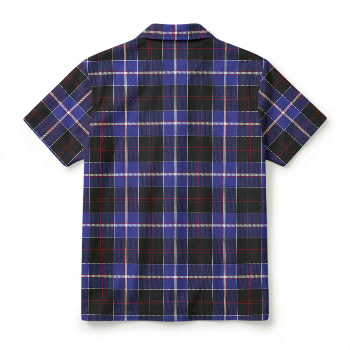 Dunlop Modern Tartan Crest Hawaiian Shirt