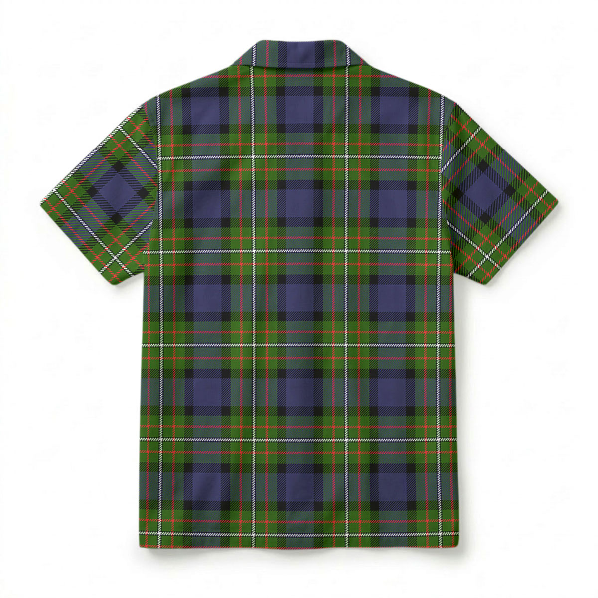 Ferguson Tartan Crest Hawaiian Shirt