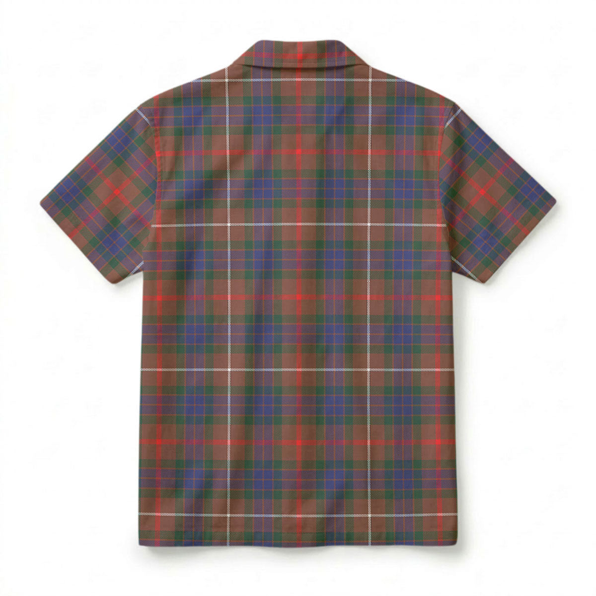 Fraser (of Lovat) Hunting Modern Tartan Crest Hawaiian Shirt