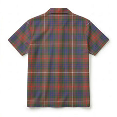 Fraser (of Lovat) Hunting Modern Tartan Crest Hawaiian Shirt