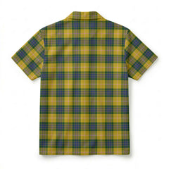 Fraser (of Lovat) Yellow Tartan Crest Hawaiian Shirt