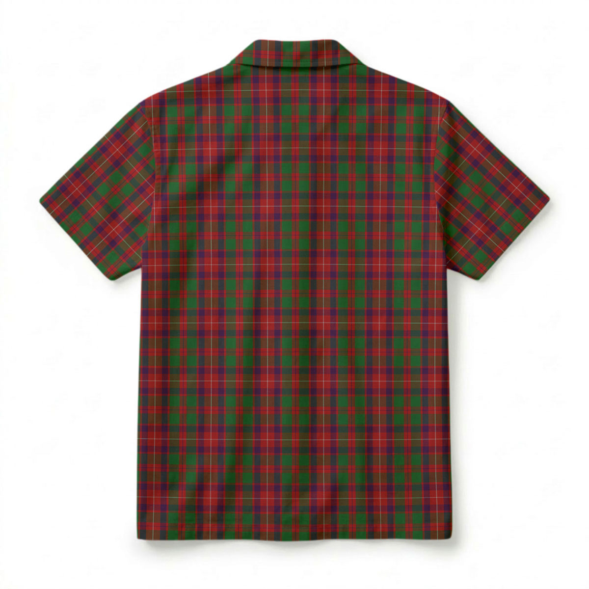 Ged Tartan Crest Hawaiian Shirt
