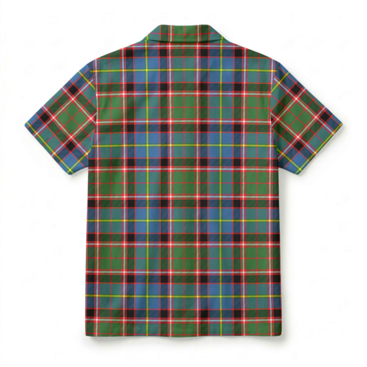 Glass Tartan Crest Hawaiian Shirt