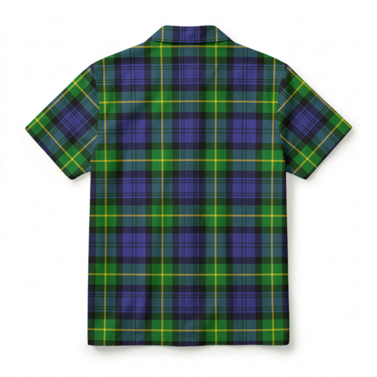 Gordon Modern Tartan Crest Hawaiian Shirt
