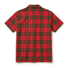 Grant Modern Tartan Crest Hawaiian Shirt