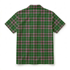 Gray Hunting Tartan Crest Hawaiian Shirt