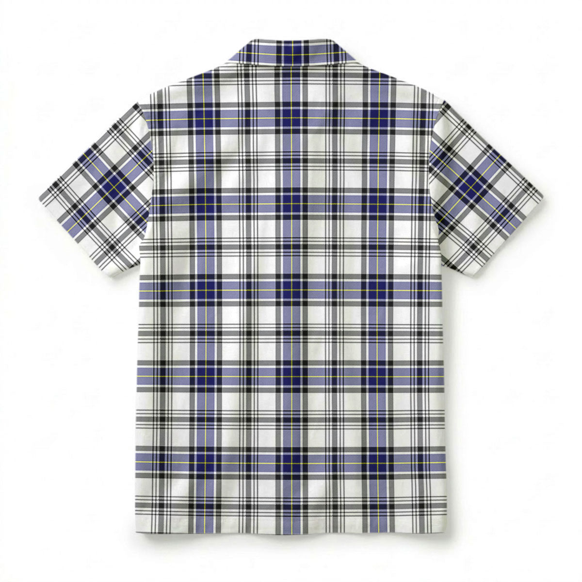 Hannay Modern Tartan Crest Hawaiian Shirt