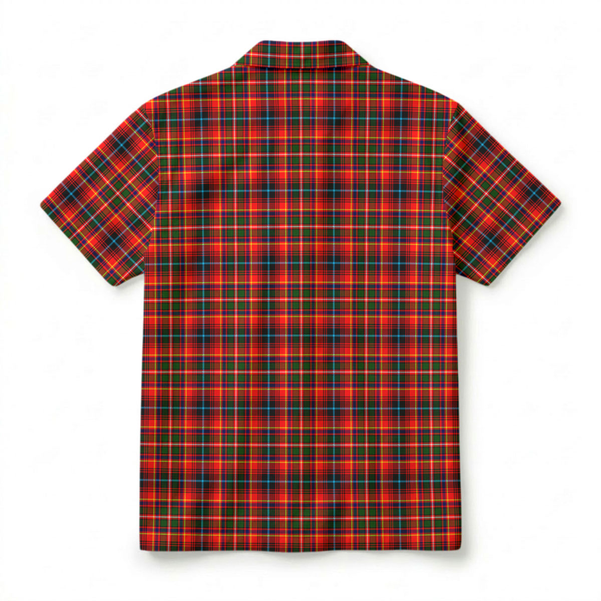 Innes Modern Tartan Crest Hawaiian Shirt
