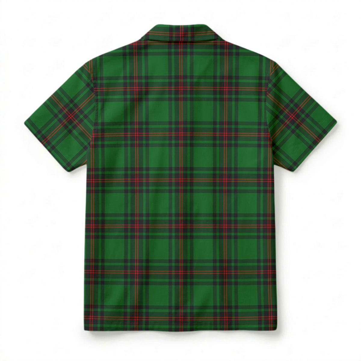 Kinloch Tartan Crest Hawaiian Shirt