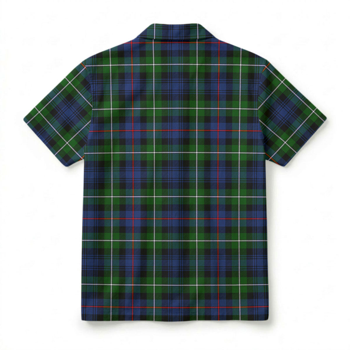 Kirkpatrick Tartan Crest Hawaiian Shirt