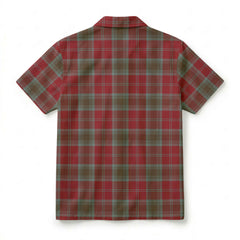 Lindsay Weathered Tartan Crest Hawaiian Shirt