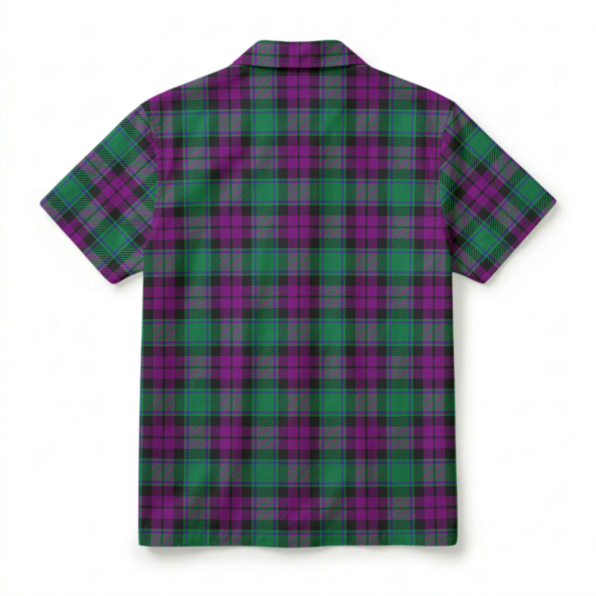 MacArthur - Milton Tartan Crest Hawaiian Shirt