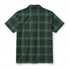 MacAuley Hunting Ancient Tartan Crest Hawaiian Shirt