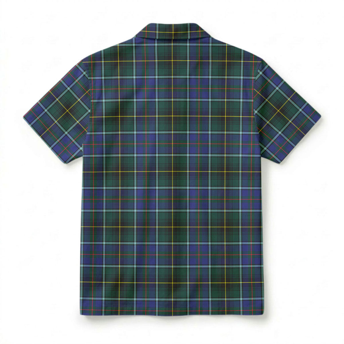 MacInnes Modern Tartan Crest Hawaiian Shirt