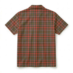 MacIntosh Hunting Weathered Tartan Crest Hawaiian Shirt