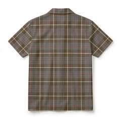 MacIntyre Hunting Weathered Tartan Crest Hawaiian Shirt