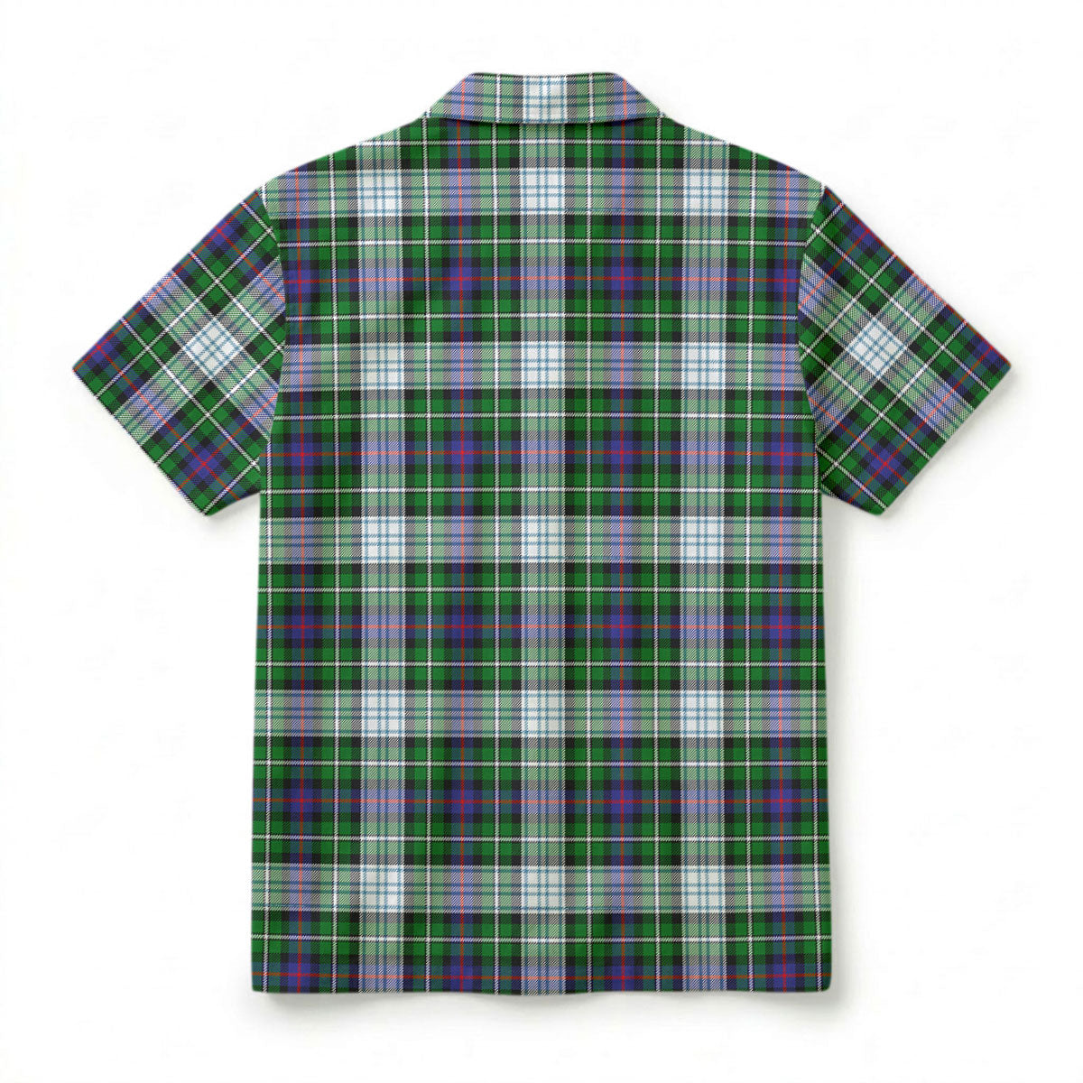 MacKenzie Dress Modern Tartan Crest Hawaiian Shirt