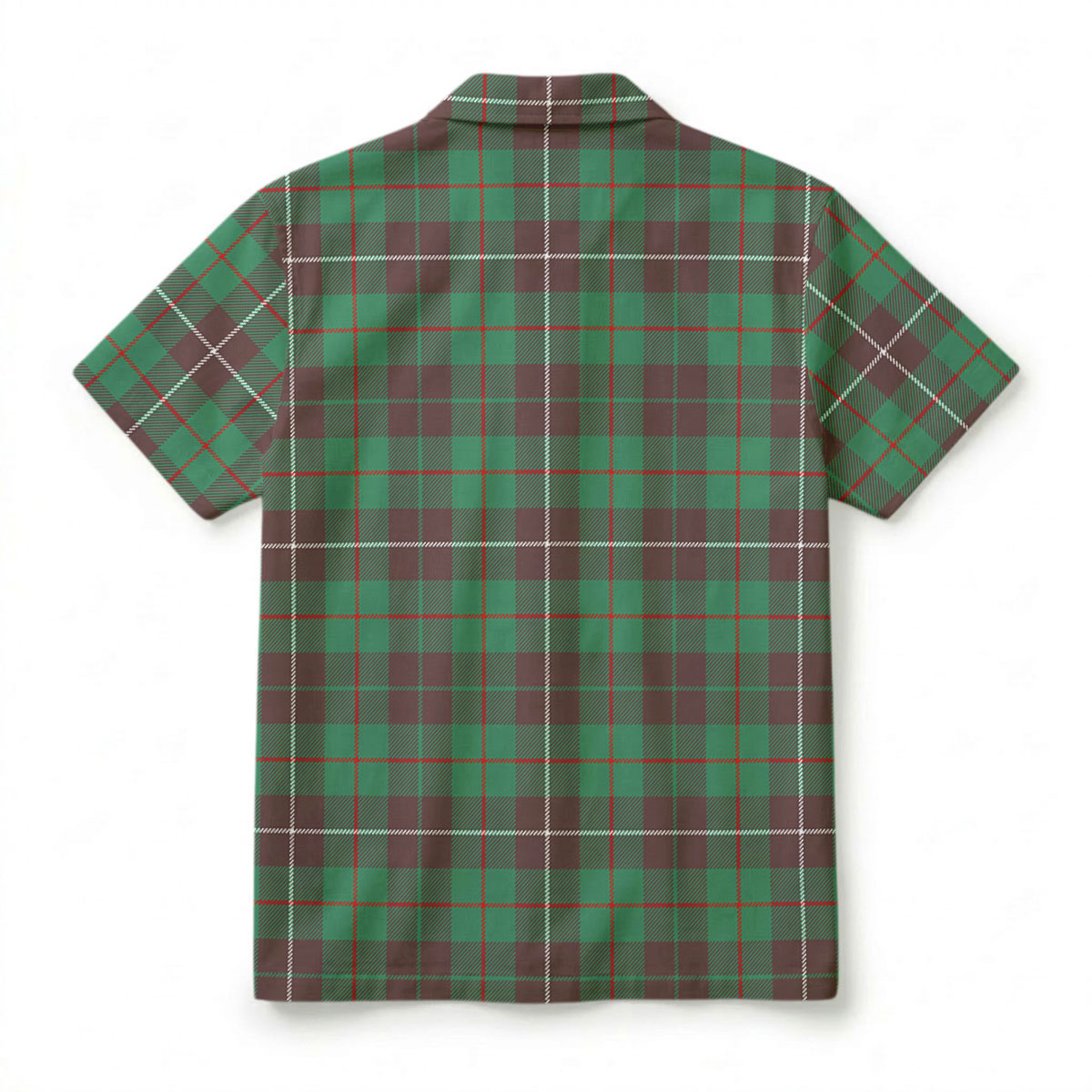 MacKinnon Hunting Ancient Tartan Crest Hawaiian Shirt