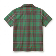 MacKinnon Hunting Ancient Tartan Crest Hawaiian Shirt