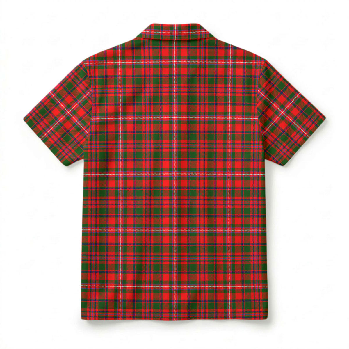 MacKinnon Modern Tartan Crest Hawaiian Shirt