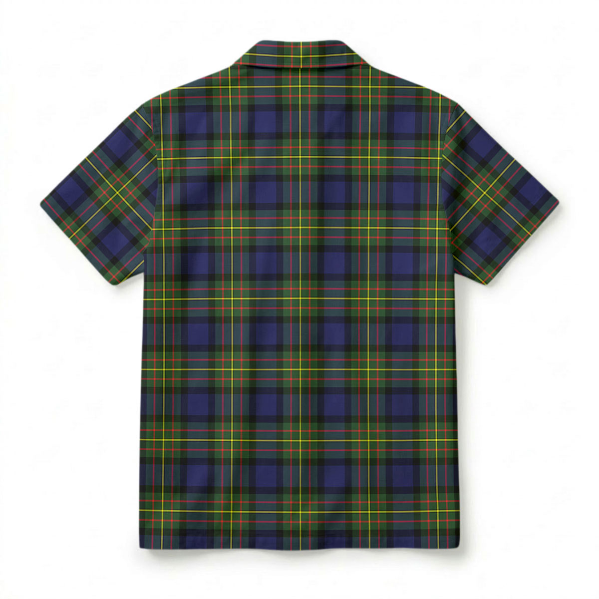 MacLaren Modern Tartan Crest Hawaiian Shirt