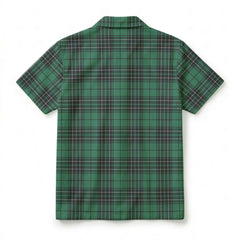 MacLean Hunting Ancient Tartan Crest Hawaiian Shirt