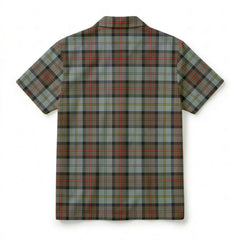 MacLeod of Harris Weathered Tartan Crest Hawaiian Shirt