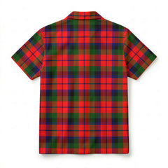 MacNaughten Tartan Crest Hawaiian Shirt