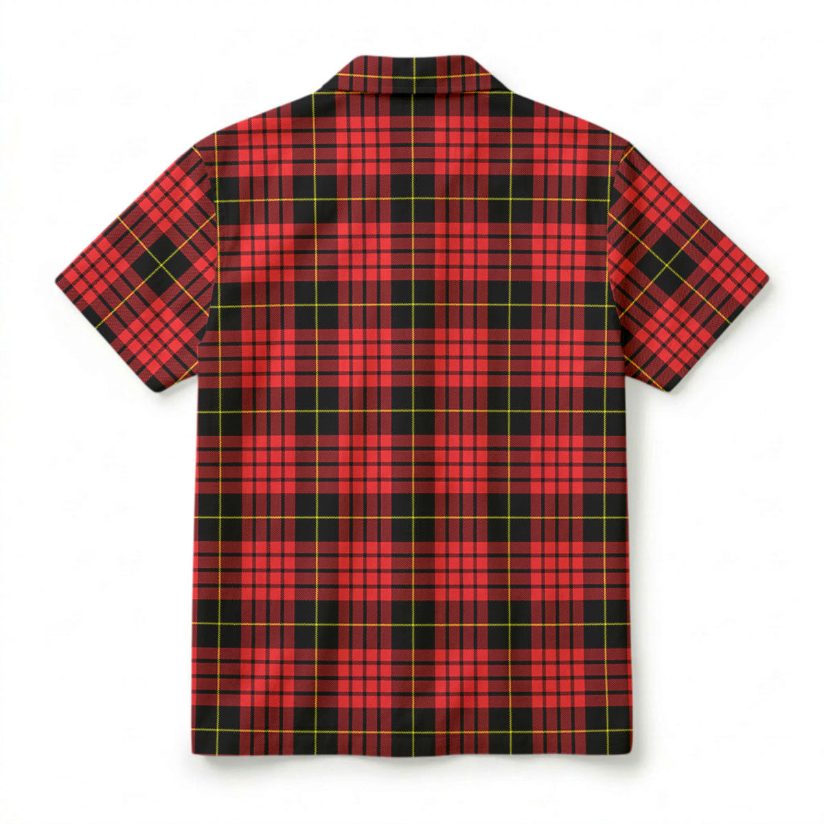MacQueen Modern Tartan Crest Hawaiian Shirt