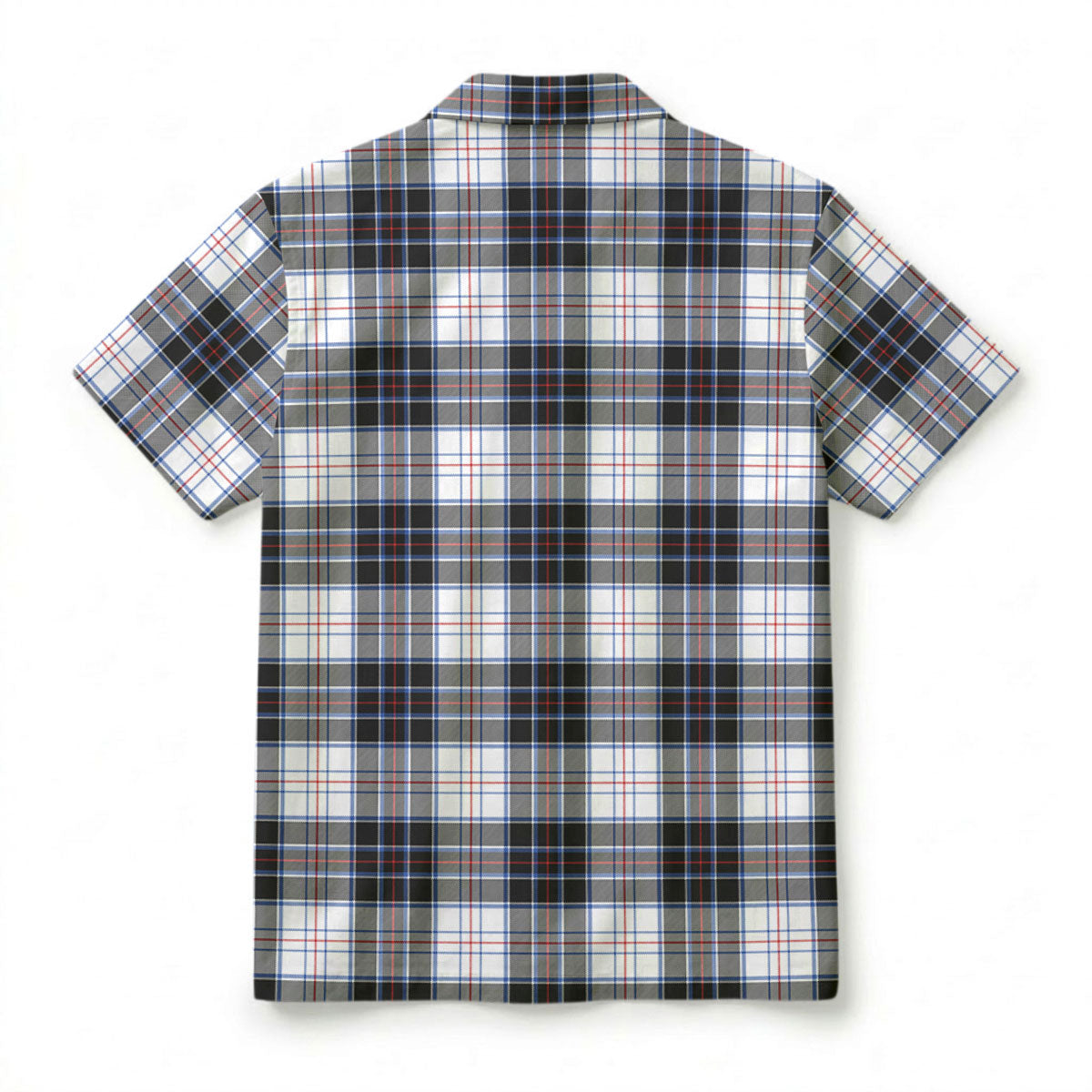 MacRae Dress Modern Tartan Crest Hawaiian Shirt