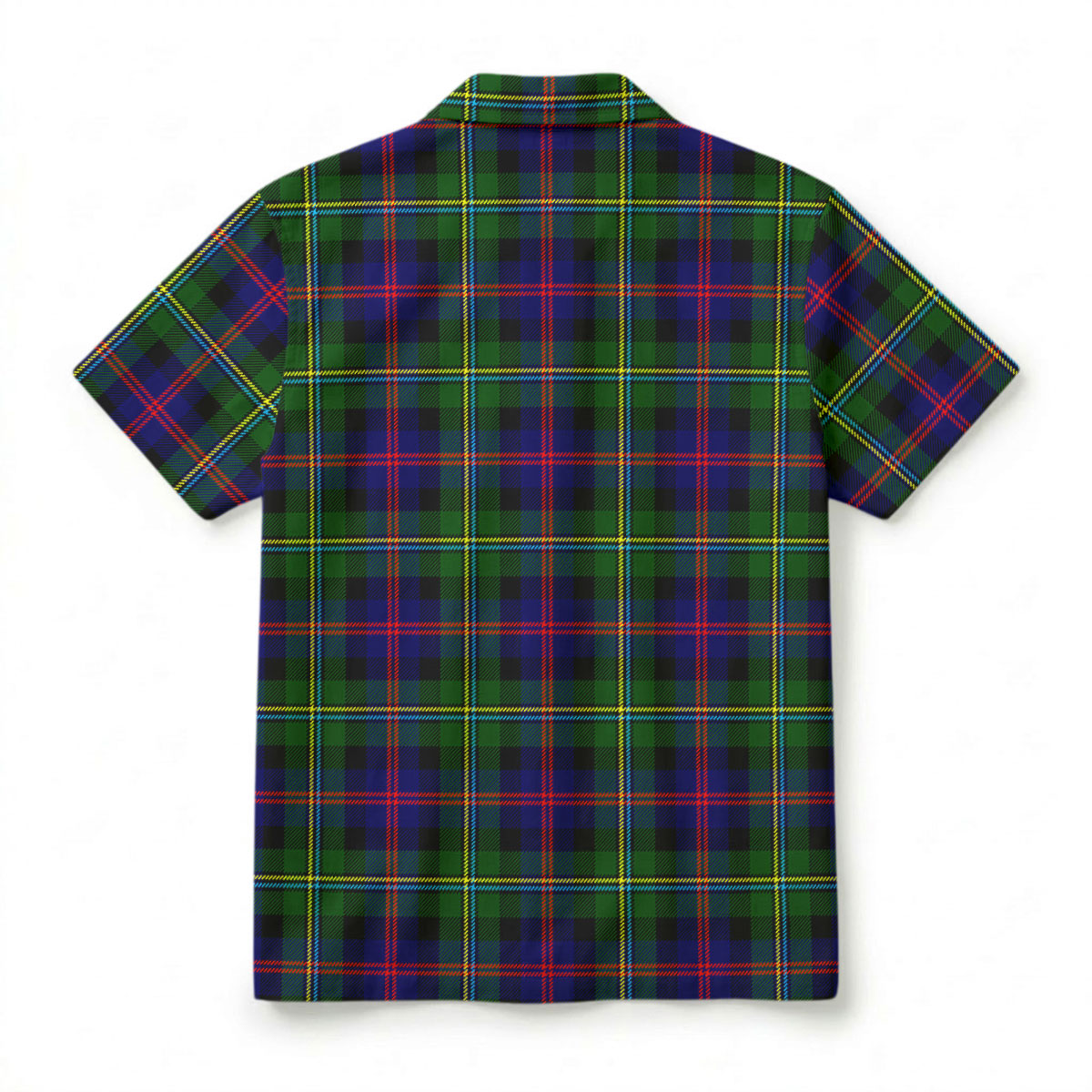 Malcolm (or MacCallum) Tartan Crest Hawaiian Shirt