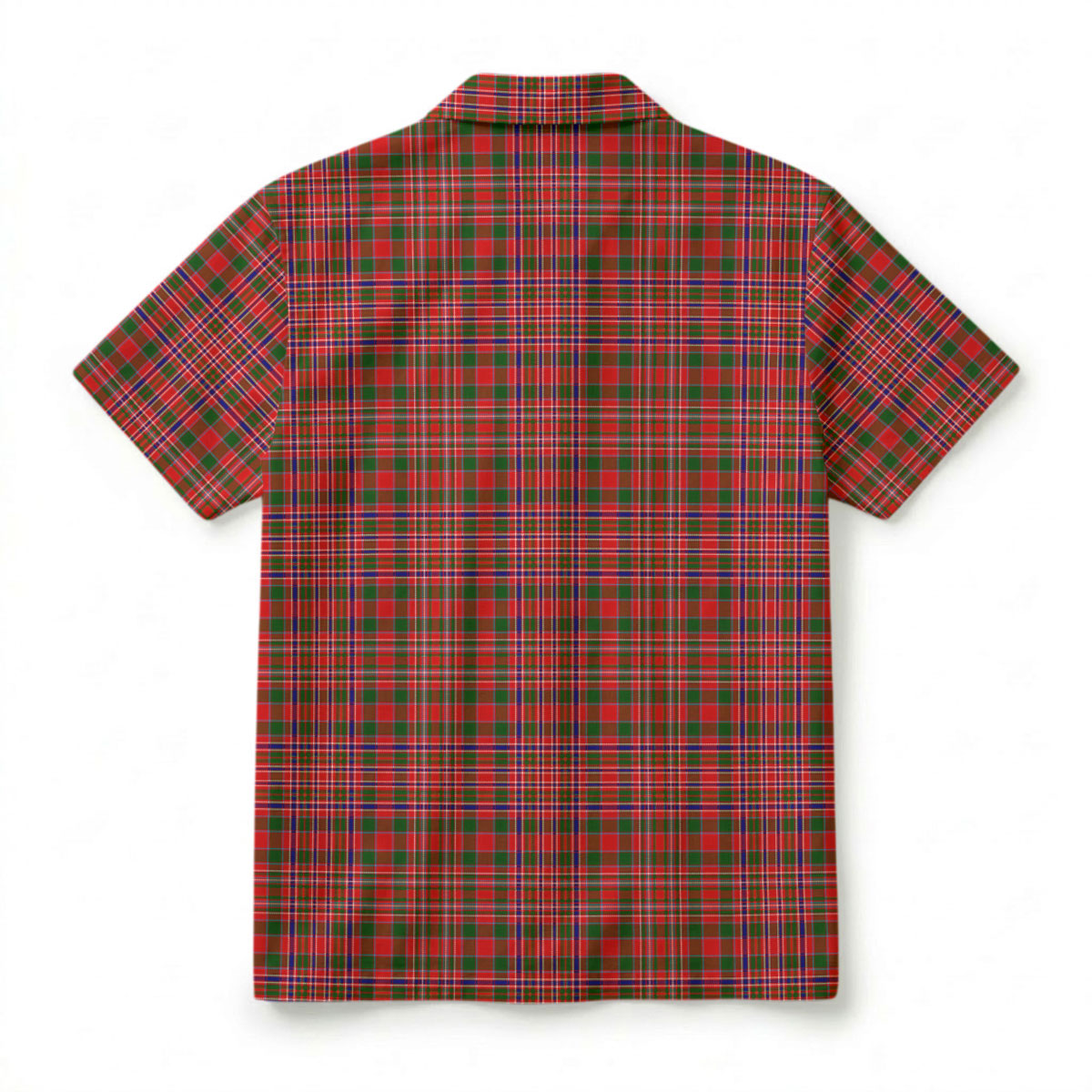 McAlister Modern Tartan Crest Hawaiian Shirt