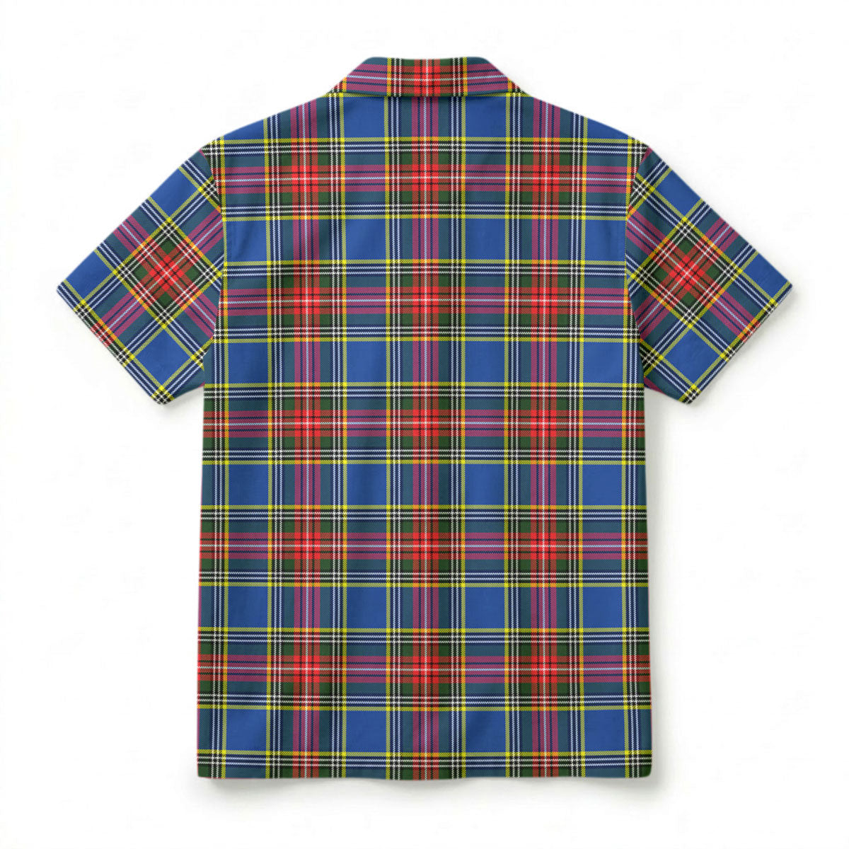 McBeth Modern Tartan Crest Hawaiian Shirt
