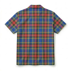 McBeth Modern Tartan Crest Hawaiian Shirt