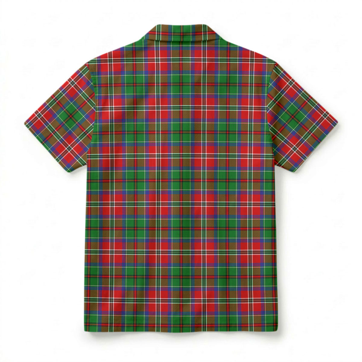 McCullough Tartan Crest Hawaiian Shirt
