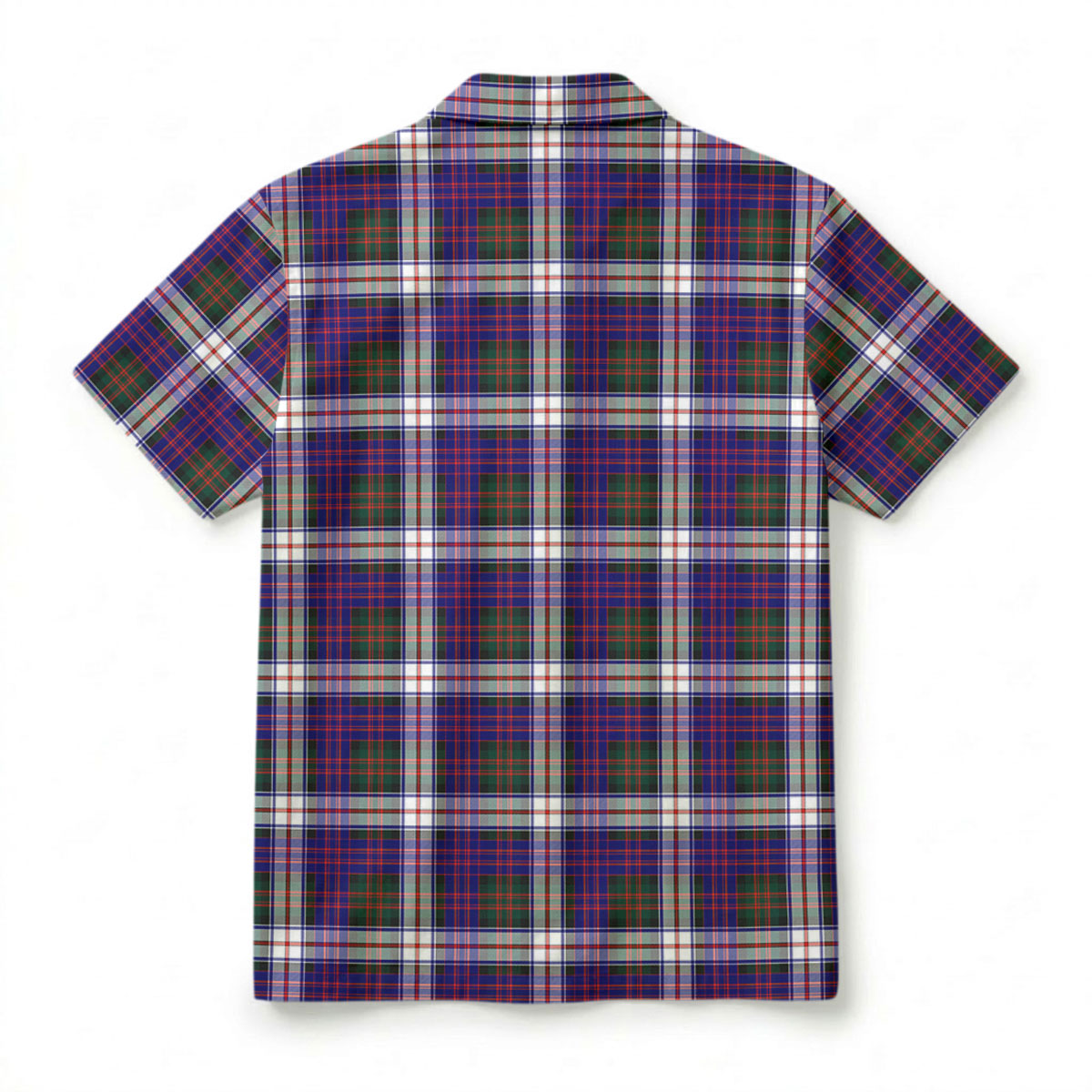 McDonald Dress Modern Tartan Crest Hawaiian Shirt