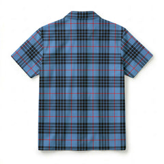 McKay Blue Tartan Crest Hawaiian Shirt