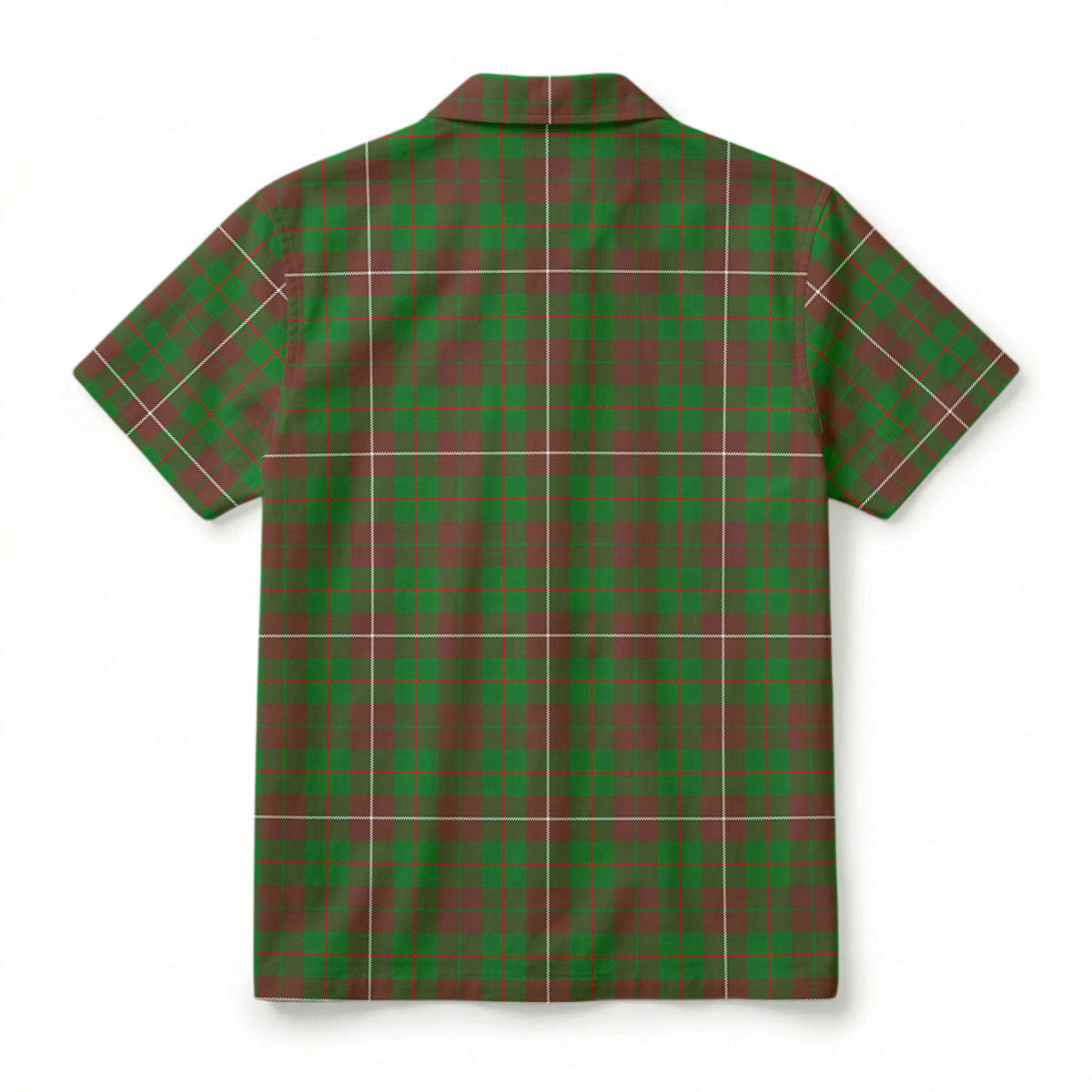 McKinnon Hunting Modern Tartan Crest Hawaiian Shirt