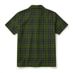 McLean Hunting Tartan Crest Hawaiian Shirt