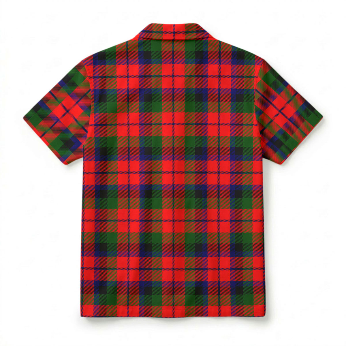 McNaughton Modern Tartan Crest Hawaiian Shirt